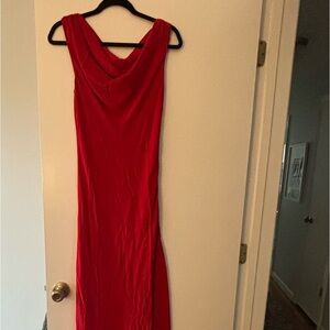 Reformation Costanza Dress- Red, Size M. NWT.